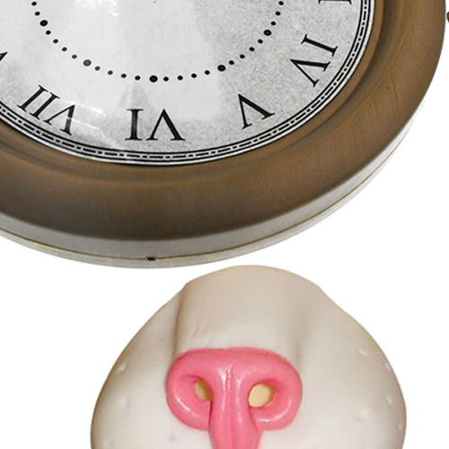 2025 Collar Con Reloj De Bolsillo Y Nariz De Conejo For