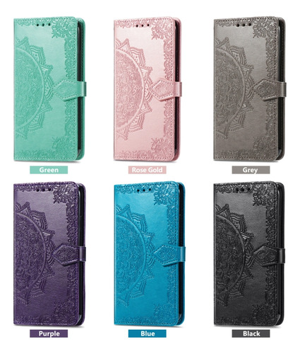 Funda De Flores Para Zte Blade A34 Para Zte Blade A35e 4g/zte Nubi