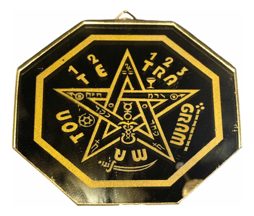 Tetragramaton 12cm Espejo Grabado