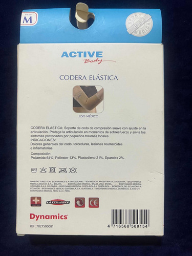 Codera Elástica Talla M Color Beige (Usado)