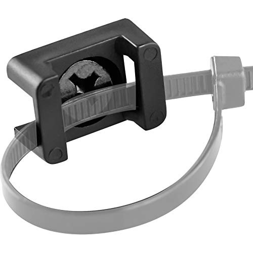 Pro-grade, Slim, 1x .6 Cable Tie Mounts Tornillos, Paqu...