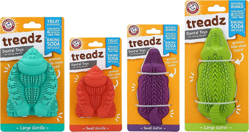 Arm Hammer Super Treadz Gator Gorilla Masticar Perros