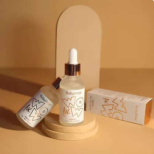 Serum + Setting Oil Facial Nutritivo Wow Fix Ruby Rose