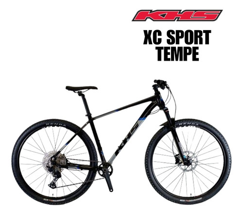 Bicicleta Xc Sports Tempe Khs Rodado 29 Mtb Shimano Deore Negro M