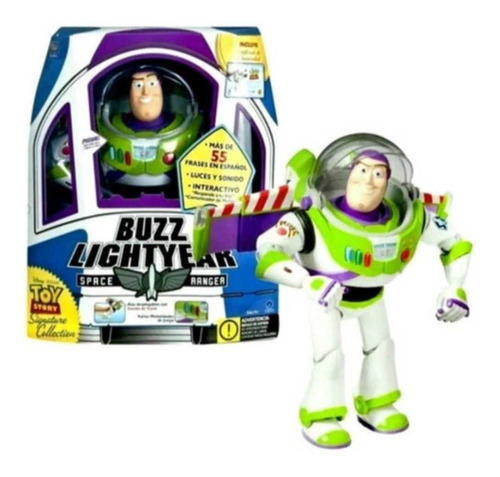 Toy Story Buzz Lightyear Signature Collection N.u.e.vinterac (Usado)