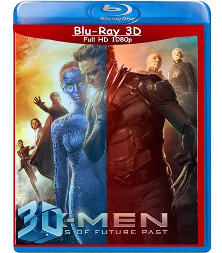 X-men 3d Dias Del Futuro Pasado  Blu-ray Final Full !!!