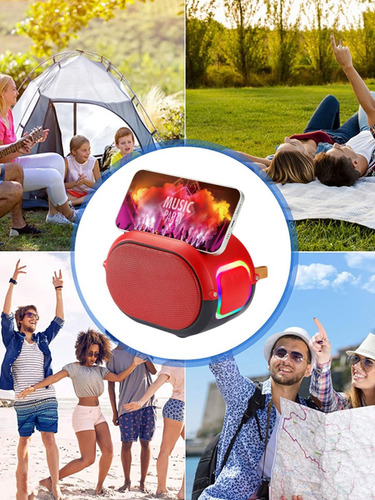 Bocina Bluetooth Radio Fm Recargable Inalambrica Portatil
