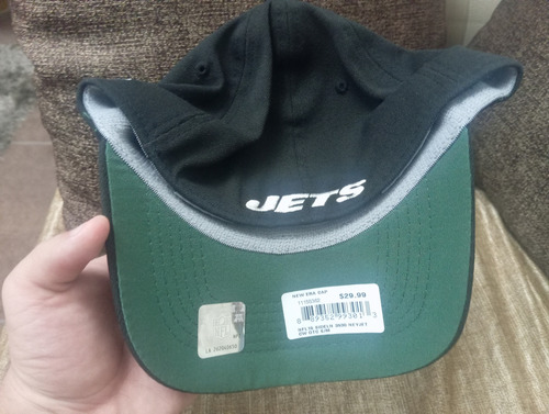 Gorra Original New York Jets New Era Small/medium Negro S/m Geométrico