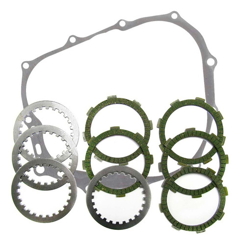 Kit Pastas De Clutch + Discos + Junta Italika Rc125 Rc150
