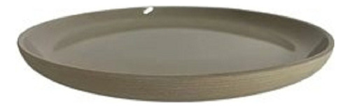 Platos Ceramica 20 Cm Postre Beige Alo