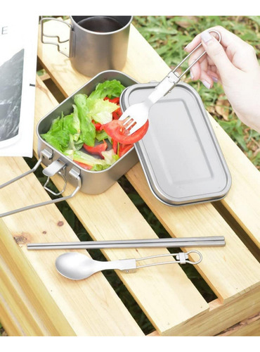Bx Lonchera Portátil Bento Para Acampar Y Hacer Picnics