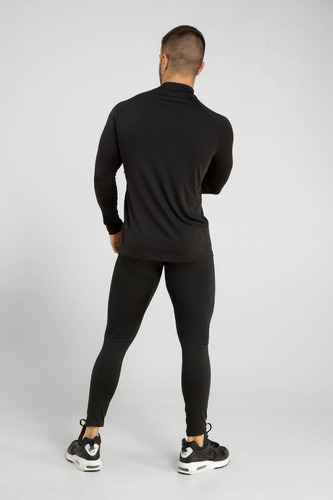 Imagen 4 de 7 de Leggins Malla Hombre Gym Fit Deportivo Masculino