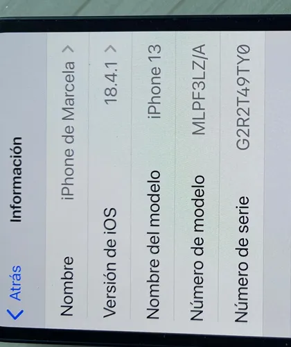 iPhone 13 En Excelente Estado, Funcionando Perfectamente. (Usado)