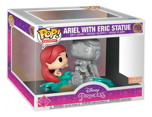 Funko Pop Ariel Con Eric Estatua - Disney Edicion Box Lunch 