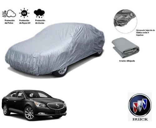 Cubierta Funda  Auto Afelpada Buick Lacrosse 3.6l 2014 Msi