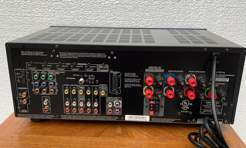 Amplificador Onkyo Ht-rc260 Avr Ht Negro 100 W (Usado)