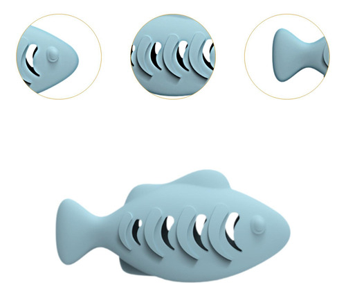 Juguetes Para Gatos Con Forma De , Juguetes De Silicona Azul