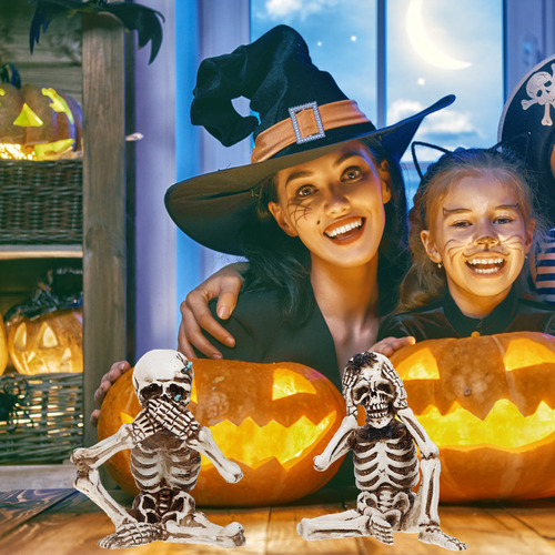 Decoraciones De Halloween, Adornos De Calaveras