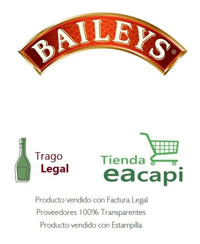 Imagen 2 de 2 de Crema De Whisky Baileys *700ml