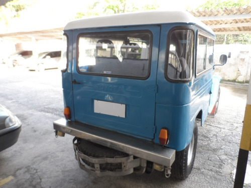 Imagem 9 de 15 de Toyota Bandeirante 1981 4 X 4 Diesel, Teto Rígido, Excelente