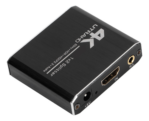 Divisor De Interfaz Multimedia Hd De 1 Entrada Y 2 Salidas,