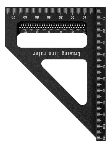 3d Multi Angle Measuring Ruler 45 90 Degree Aluminum Alloy
