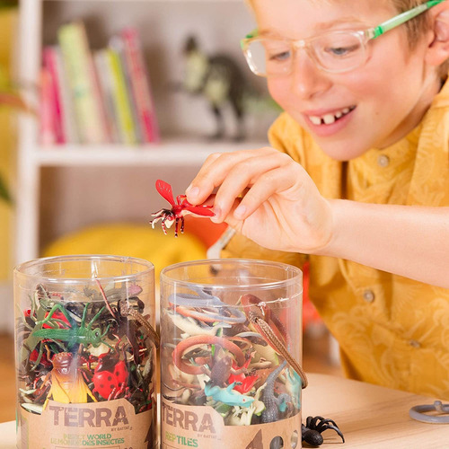 Terra By Battat Set 60 Piezas Mundo D Insectos Mini Juguetes
