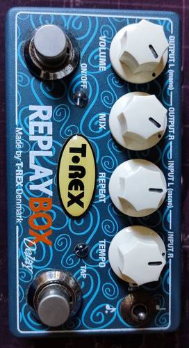 T-rex Engineering Replay-box Pedal De Delay Estereo Azul