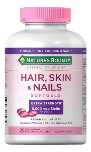 Vitaminas Hair Skin Nails 250 Perlas Eeuu