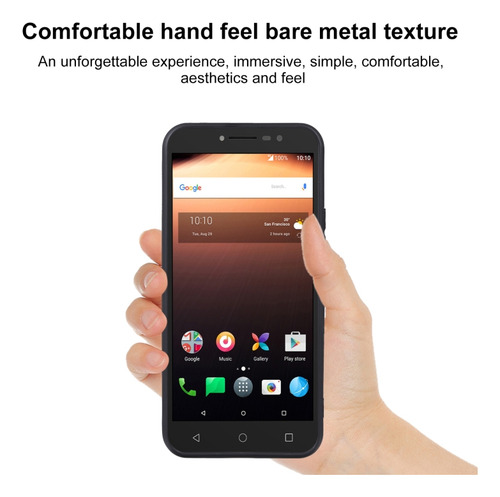 Funda De Tpu Negra For Alcatel A3 Xl