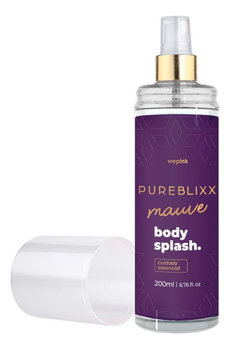 Body Splash Pureblixx Mauve Colônia Wepink 200ml