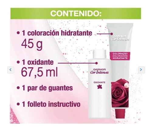 Tinte Garnier Cor Intensa Reusable 6.7 Chocolate Hidratante