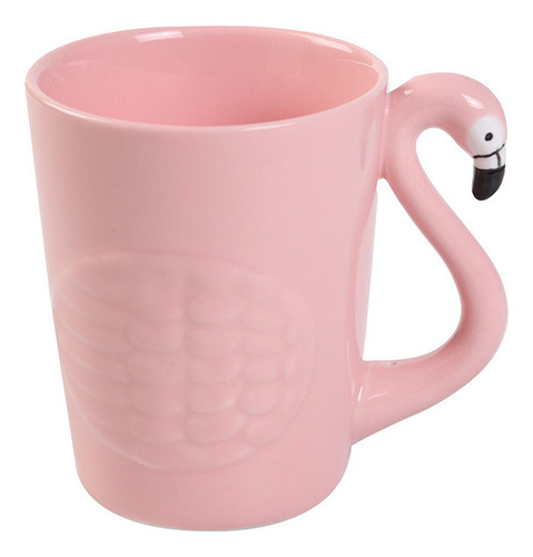 Tetera De Flamenco 3d Creativa, Taza De Cerámica Resistente