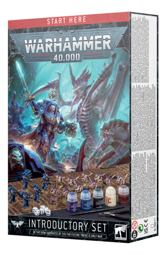 Pinturas Reglas Introductory Warhammer 40k Ingles