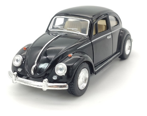 Carrinho De Ferro Miniatura Fusca Volkswagen Beetle1967 1:32