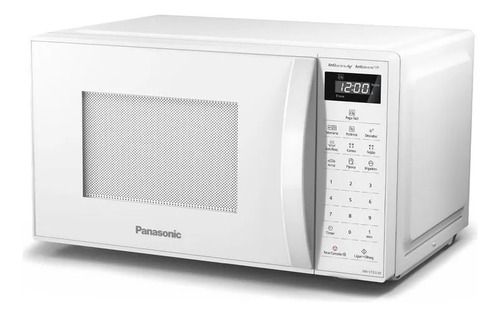 Micro-ondas Panasonic Nn-st25lwrun 21l Branco, 127v