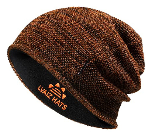 Lvaiz Gorro De Invierno Para Hombre Gorro De Calavera Con Fo