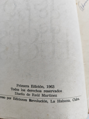 El Siglo De Las Luces 1963 Primera Edición Cubana (Usado)