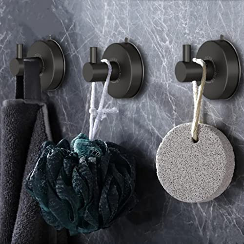 Juego De 2 Ganchos Para Toallas Dgyb Con Ventosa Para Ducha,