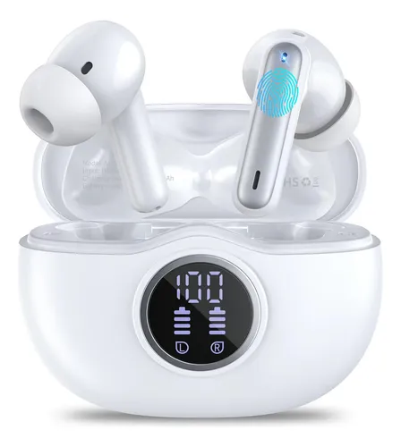comprar Auriculares Inalámbricos Hkerr Bluetooth 5.3 4 Micrófonos En
