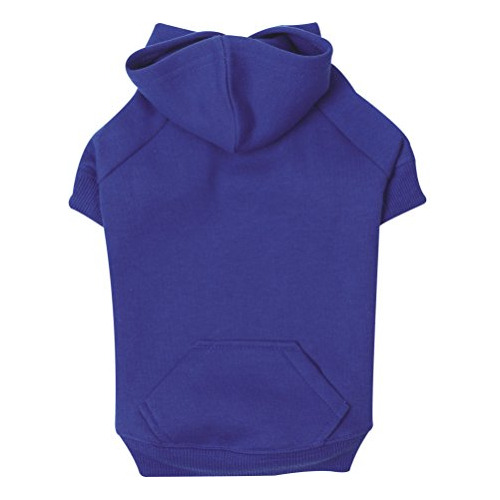 Sudadera Para Perros, 16  Mediana, Azul Náutico