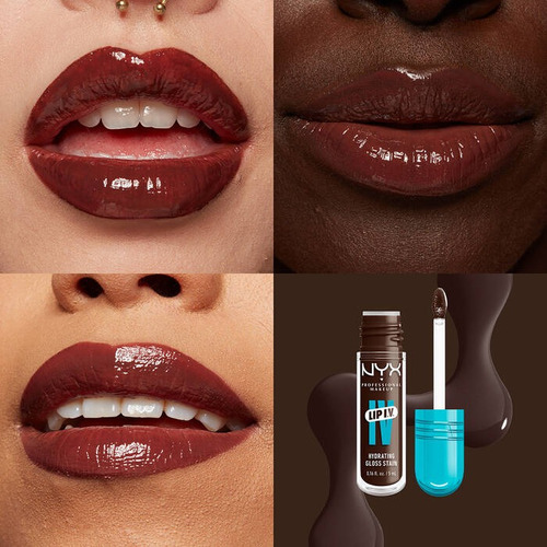 Nyx Lip Iv Hydrating Gloss Stain Original Expresso Soak