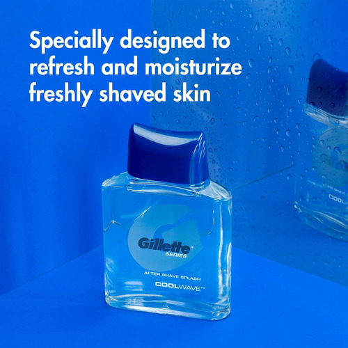 Gillette Colonia Splash Después Del Afeitado Fresco 100ml