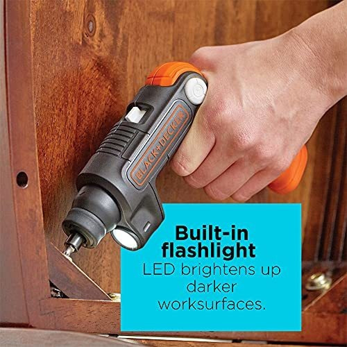 Atornillador Inalámbrico Black+decker 4v Max* Con Luz Led