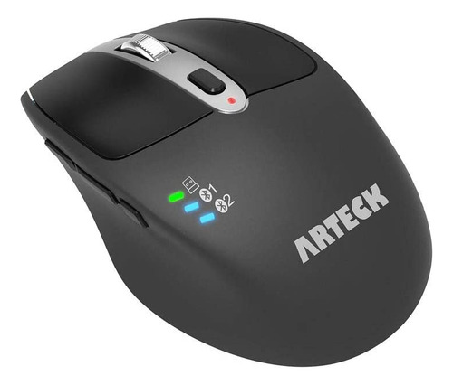 Mouse Arteck Inalámbrico Multidispositivo Bluetooth Con Nano