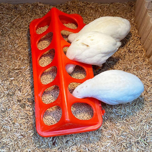 1 Unidade De Alimentador De Frango Com Rutina De Plástico, A