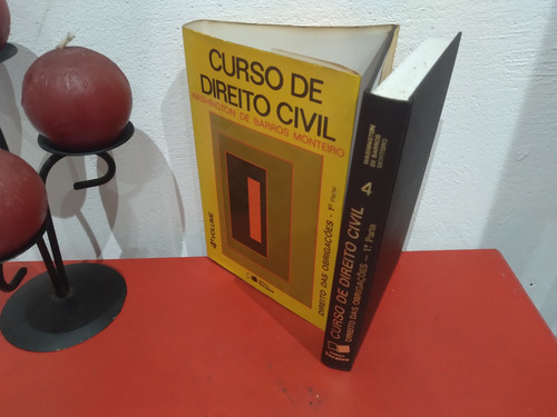 Livro : Curso De Direito Civil - Vol 4 - Washington B M 2001