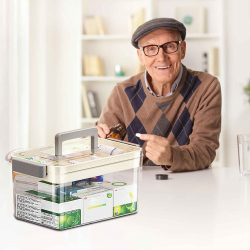Caja De Almacenamiento Multicapa Medicinedd Household Medici