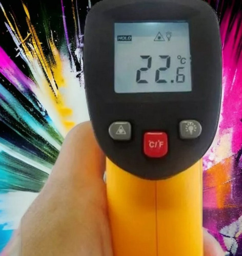 Termômetro Infravermelho Digital Wei Tus Gm-300, Medição De Alta Precisão, Compatível Com Diversos Equipamentos, Ideal Para Manutenção Industrial E Doméstica