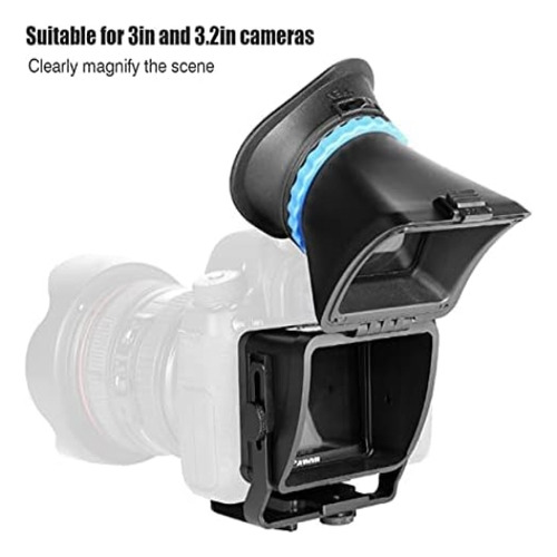 Lupa De Visor De Cámara Hitoxi, Visor Lcd De Parasol De Aume